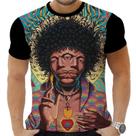Camiseta Camisa Personalizada Rock Clássico Jimmy Hendrix 12 Camiseta Camisa Personalizada Rock Clássico Jimmy Hendrix 12