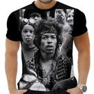 Camiseta Camisa Personalizada Rock Clássico Jimmy Hendrix 13 Camiseta Camisa Personalizada Rock Clássico Jimmy Hendrix 13