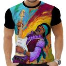 Camiseta Camisa Personalizada Rock Clássico Jimmy Hendrix 15 Camiseta Camisa Personalizada Rock Clássico Jimmy Hendrix 15