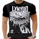 Camiseta Camisa Personalizada Rock Lynyrd Skynyrd Clássic 12 Camiseta Camisa Personalizada Rock Lynyrd Skynyrd Clássic 12