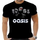 Camiseta Camisa Personalizada Rock Metal Oasis 7 Camiseta Camisa Personalizada Rock Metal Oasis 7