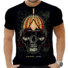 Camiseta Camisa Personalizada Rock Metal Pearl Jam 19