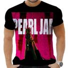 Camiseta Camisa Personalizada Rock Metal Pearl Jam 70