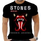 Camiseta Camisa Personalizada Rock Metal Rolling Stones 5