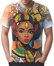 Camiseta Camisa Tshirt Africa PopArt Mul.her Africana Arte 2