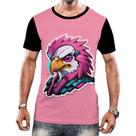 Camiseta Camisa Tshirt Animais Cyberpunk Águia Falcão HD 1