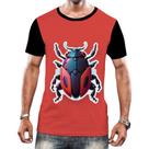 Camiseta Camisa Tshirt Animais Cyberpunk Joaninha Besouro 1