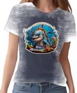 Camiseta Camisa Tshirt Chefe Golfinho Cozinheiro Cozinha 2