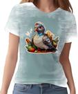 Camiseta Camisa Tshirt Chefe Pombo Cozinheiro Cozinha 2