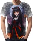 Camiseta Camisa Tshirt Halloween Vampira Sangue Fantasia 1