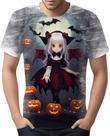 Camiseta Camisa Tshirt Halloween Vampira Sangue Fantasia 2