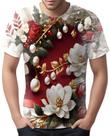 Camiseta Camisa Tshirt Natal Festas Decorações Árvores HD 4