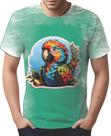 Camiseta Camisa Tshirt Sticker Arara Colorida Ave Natureza 1