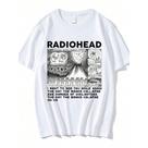 Camiseta Camisa Unissex 100% Algodão Estampa Radiohead Streetwear Lançamento Envio Já Camiseta Camisa Unissex 100% Algodão Estampa Radiohead Streetwear Lançamento Envio Já
