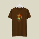 Camiseta Camisa Unissex Estilosa Casual 100 Algodão Olho Halftone Moderna Confortavel Macia