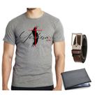 Camiseta camisa yeshua cruz gospel cinto carteira dia dos pais