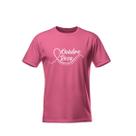 Camiseta Campanha Outubro Rosa 100% Algodão Premium Camiseta Campanha Outubro Rosa 100% Algodão Premium