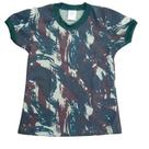 Camiseta Camuflada Baby Look Infantil - De 2 Até 14 Anos