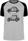 Camiseta Carro Antigo Blusa Plus Size extra grande adulto ou infantil