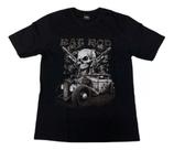 Camiseta Carro Antigo Rat Rod Caveira Vintage Retrô Blusa Adulto UnissexHcd587 BM