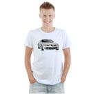 Camiseta Carro Mercedes Camisa Personalizada Blusa Adulto Algodão com Poliéster