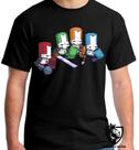 Camiseta castle crashers Blusa criança infantil juvenil adulto camisa todos tamanhos Camiseta castle crashers Blusa criança infantil juvenil adulto camisa todos tamanhos