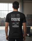 Camiseta Casual Camisa Porsche Gt3 Rs Gearhead Unissex Carro
