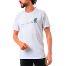 Camiseta Casual Columbia Masculina Grizzly Pass Algodão Branca M
