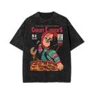 Camiseta Casual De Praia Oversized Para Homens E Mulheres Com Tema De Terror Chucky Tiffany