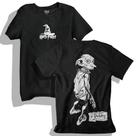 Camiseta Casual Harry Potter Dobby Elfo Hogwarts Magica Reliquias Premium 100%Algodão