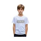 Camiseta Casual Infantil 100% Algodão Com Estampa 'THINKING of YOU' Confortável Para Crianças
