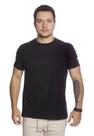 Camiseta Casual Masculina Básica Sem Estampa Confortável