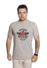 Camiseta Casual Masculina Estampada 6 Rock N Roll Leve Básica- C003 Camiseta Casual Masculina Estampada 6 Rock N Roll Leve Básica- C003