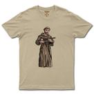 Camiseta Católica De Santa Teresinha De Algodão Masculino E Feminino Camiseta Católica De Santa Teresinha De Algodão Masculino E Feminino