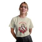 Camiseta Católica Santa Rita De Cássia em Algodão Feminina E Masculina