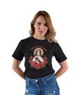 Camiseta Católica Santa Rita De Cássia em Algodão Feminina E Masculina Camiseta Católica Santa Rita De Cássia em Algodão Feminina E Masculina