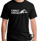 Camiseta cavalo crioulo gaucho Blusa criança infantil juvenil adulto camisa todos tamanhos