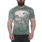 Camiseta caveira lee priest bsk0125 verde - black skull - clothing (m)