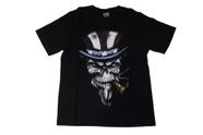 Camiseta Caveira Skull Cartola Blusa Adulto Unissex Hcd241 BM