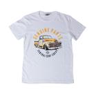 Camiseta Central Surf Juvenil - Branca