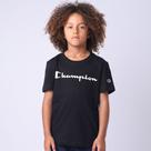 Camiseta champion infantil script logo ink