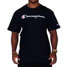 Camiseta Champion Logo Script Ink Black Camiseta Champion Logo Script Ink Black