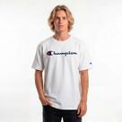Camiseta Champion Logo Script INK Off White Tamanho:MCor:Branco