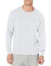 Camiseta Champion Masculina Clássica de Manga Longa Branca M