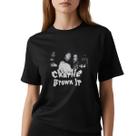 Camiseta Charlie Brown Banda Adulto