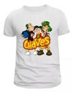 Camiseta Chaves Algodão Fio 30.1 Penteado Blusa Casual