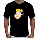 Camiseta chaves personagens kiko