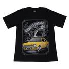 Camiseta Chevette Tubarão Amarelo Adulto Plus Size Hcd454 RCH