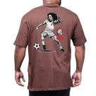 Camiseta Chronic Big Bob Marley Futebola Marrom 4483