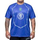 Camiseta Chronic Big Plus Size Time Brasil Copa Azul 082 Cor:AzulTamanho:G2